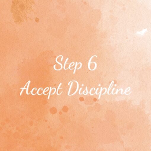 Spiritual Maturity Step 6 Accept Discipline
