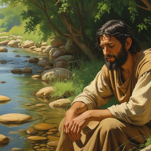 Elijah's resilience by the brook Cherith